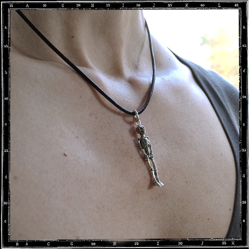 TINY SKELETON PENDANT