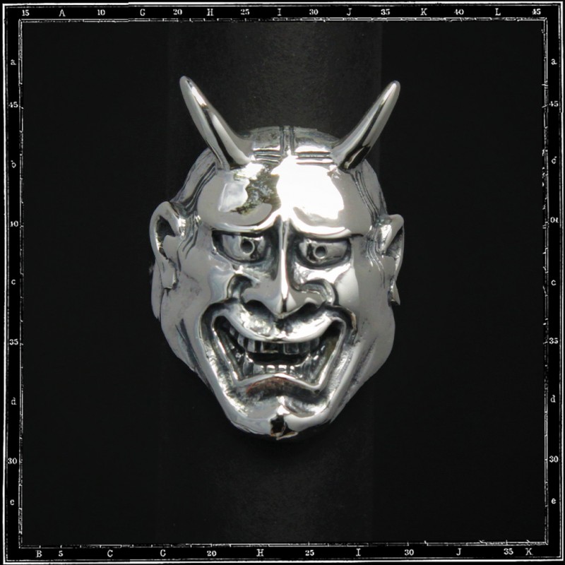 HANNYA JAPANESE MASK RING