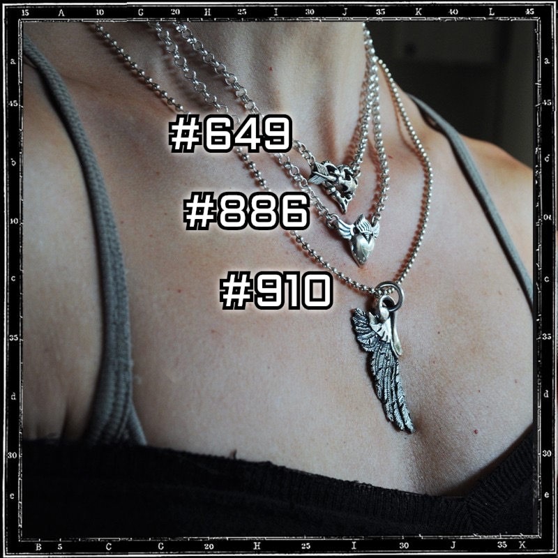 ROSARY HEART NECKLACE
