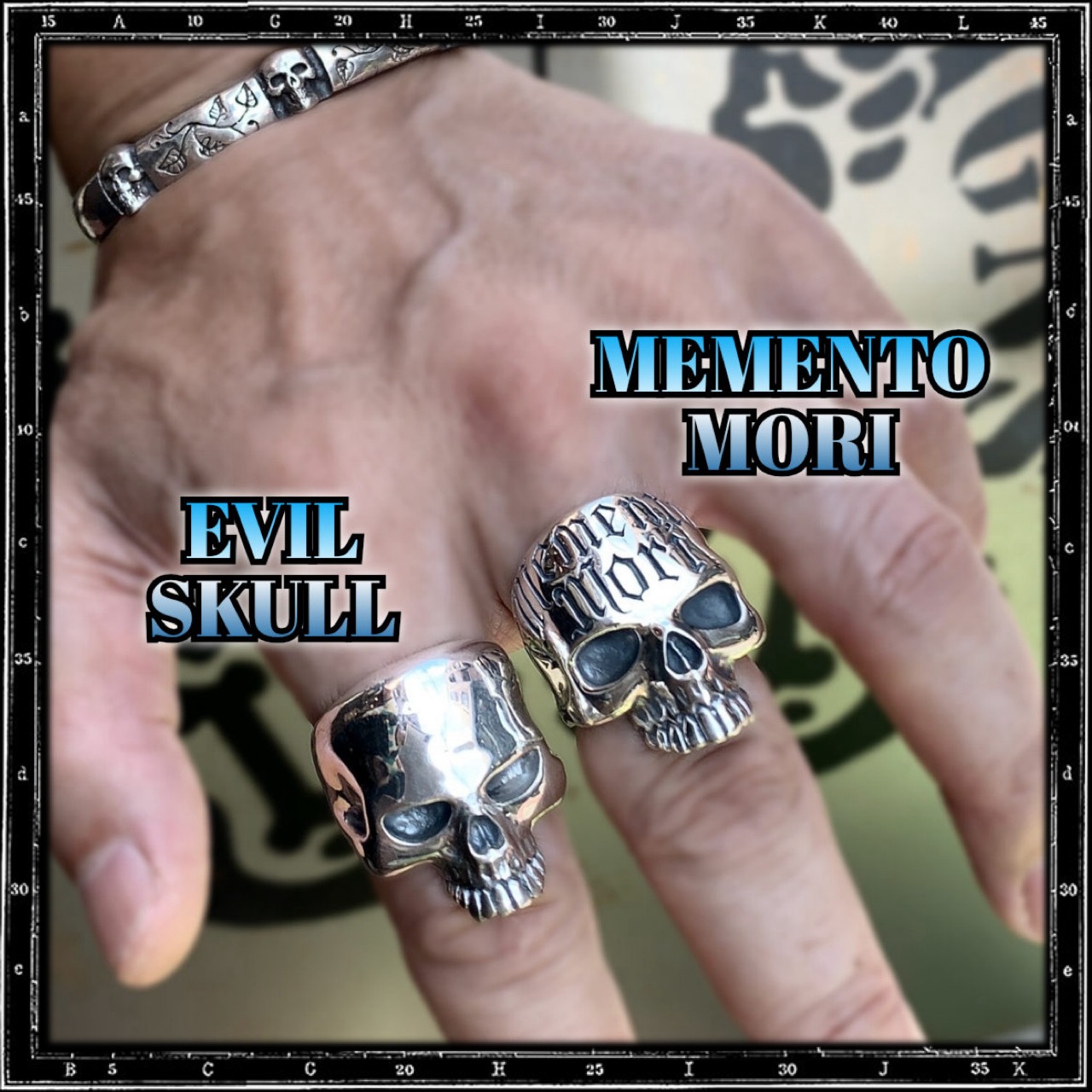 MEMENTO MORI SKULL RING
