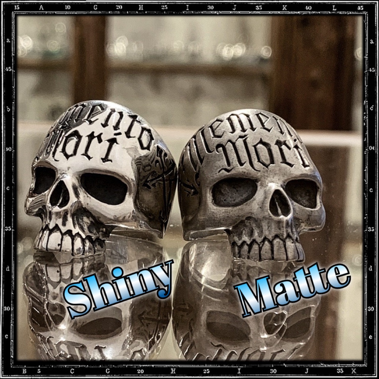 MEMENTO MORI SKULL RING