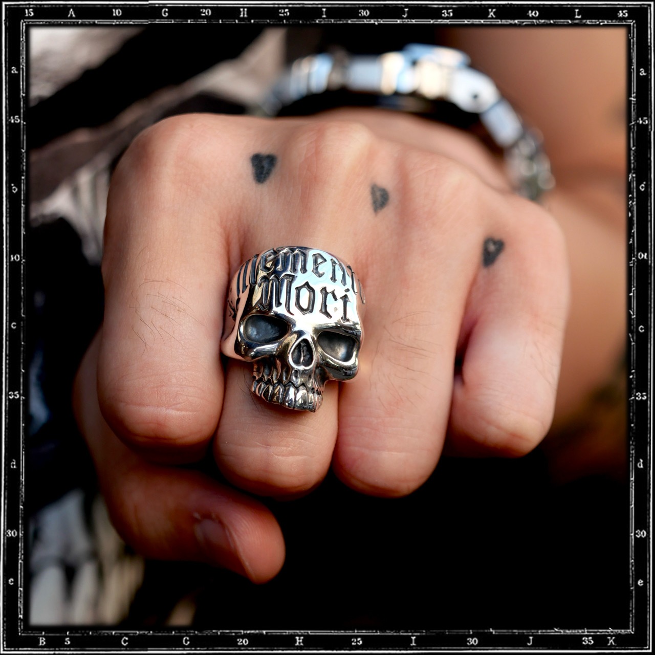 MEMENTO MORI SKULL RING | クレイジーピッグ公式オンラインストア