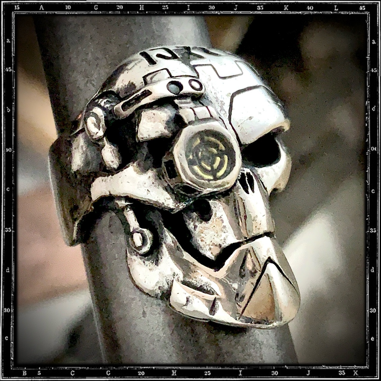 CYBORG RING (ENAMEL EYE) | クレイジーピッグ公式オンラインストア