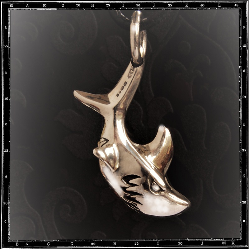 CARTOON SHARK PENDANT