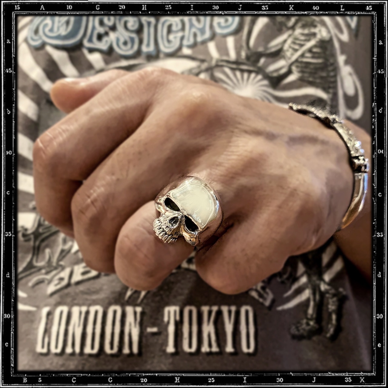 EVIL SKULL RING - SMALL