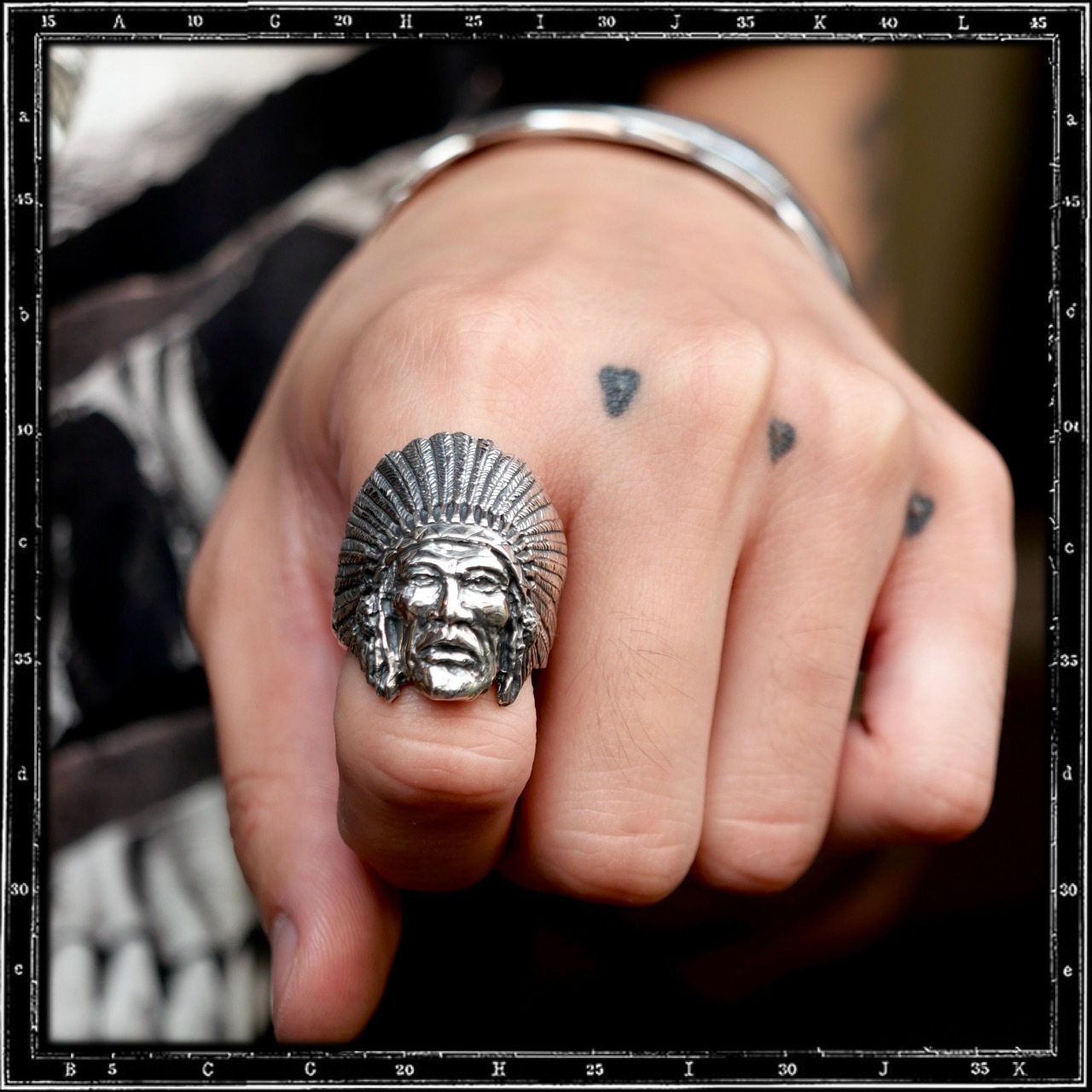 INDIAN CHIEF RING