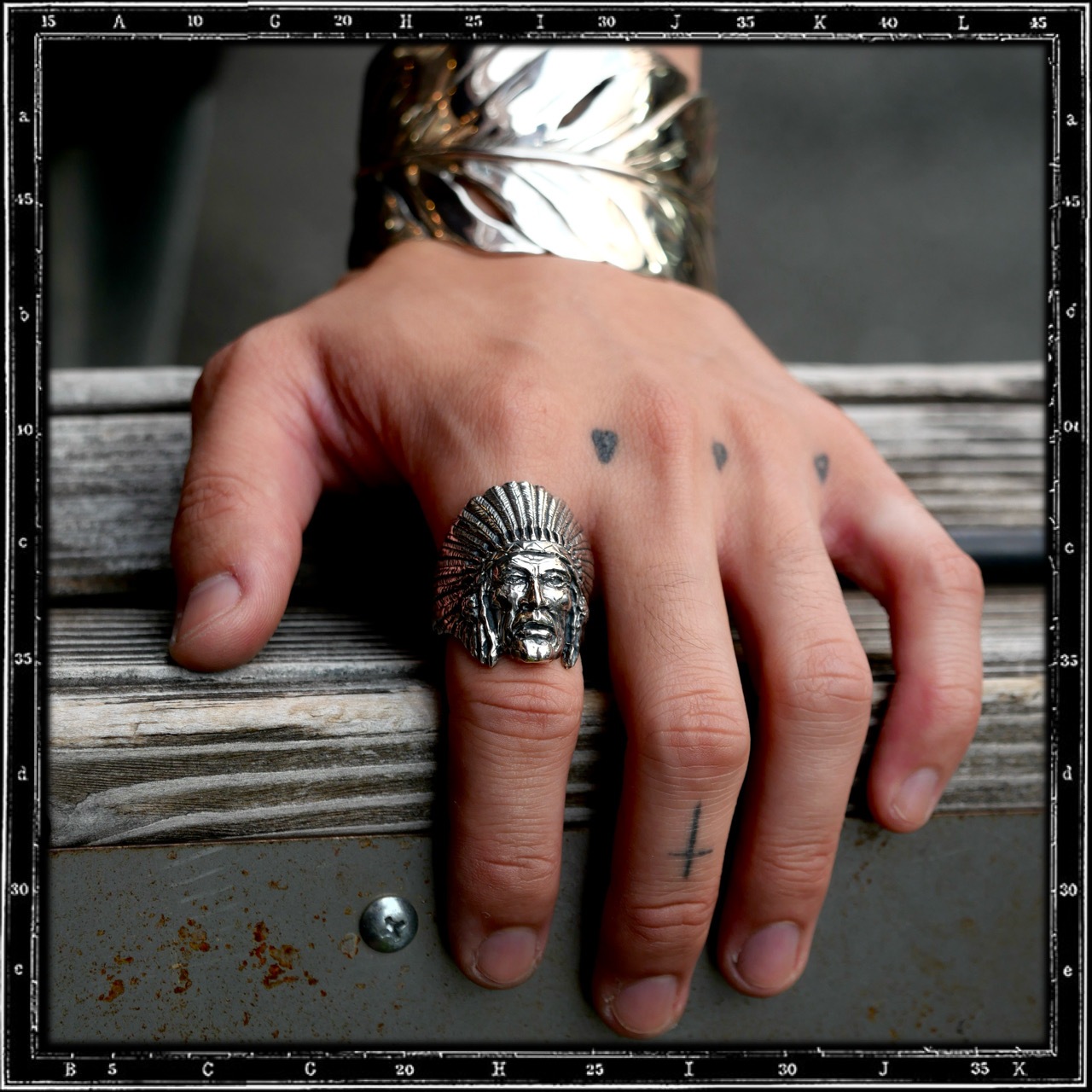 INDIAN CHIEF RING