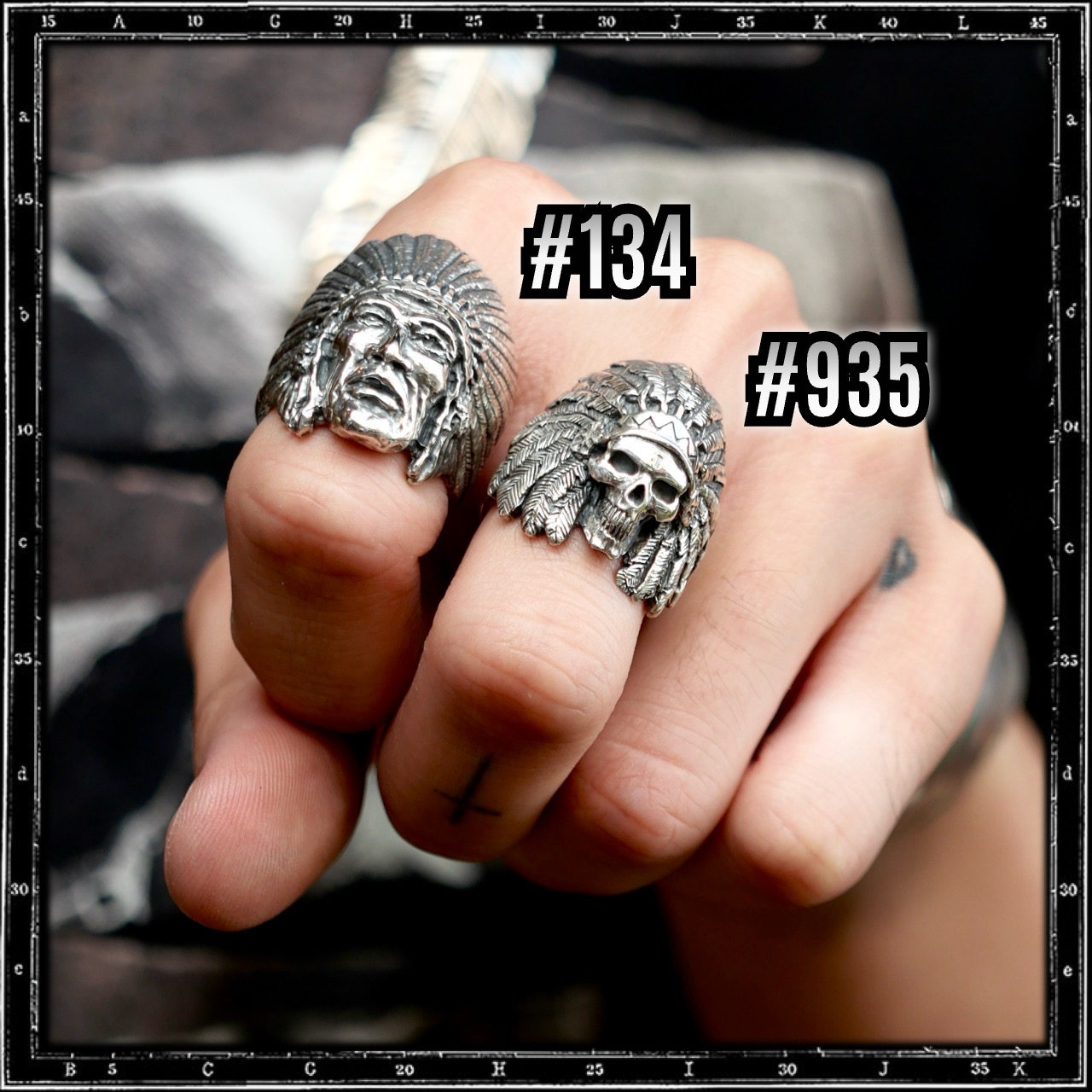 INDIAN CHIEF RING