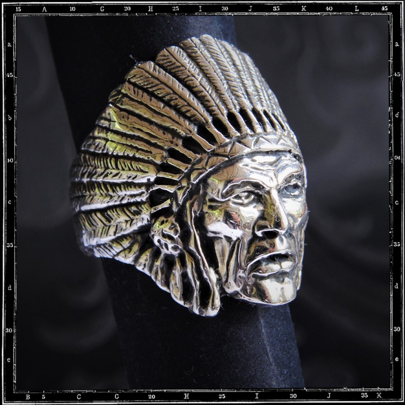 INDIAN CHIEF RING