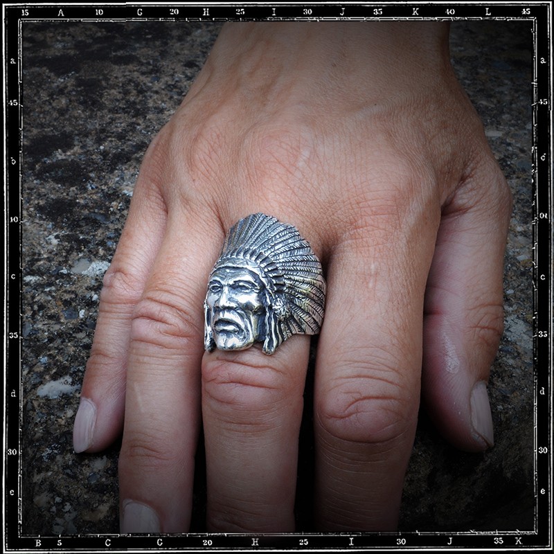 INDIAN CHIEF RING