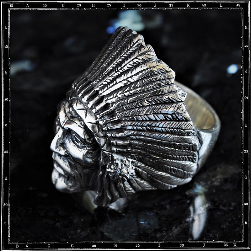 INDIAN CHIEF RING
