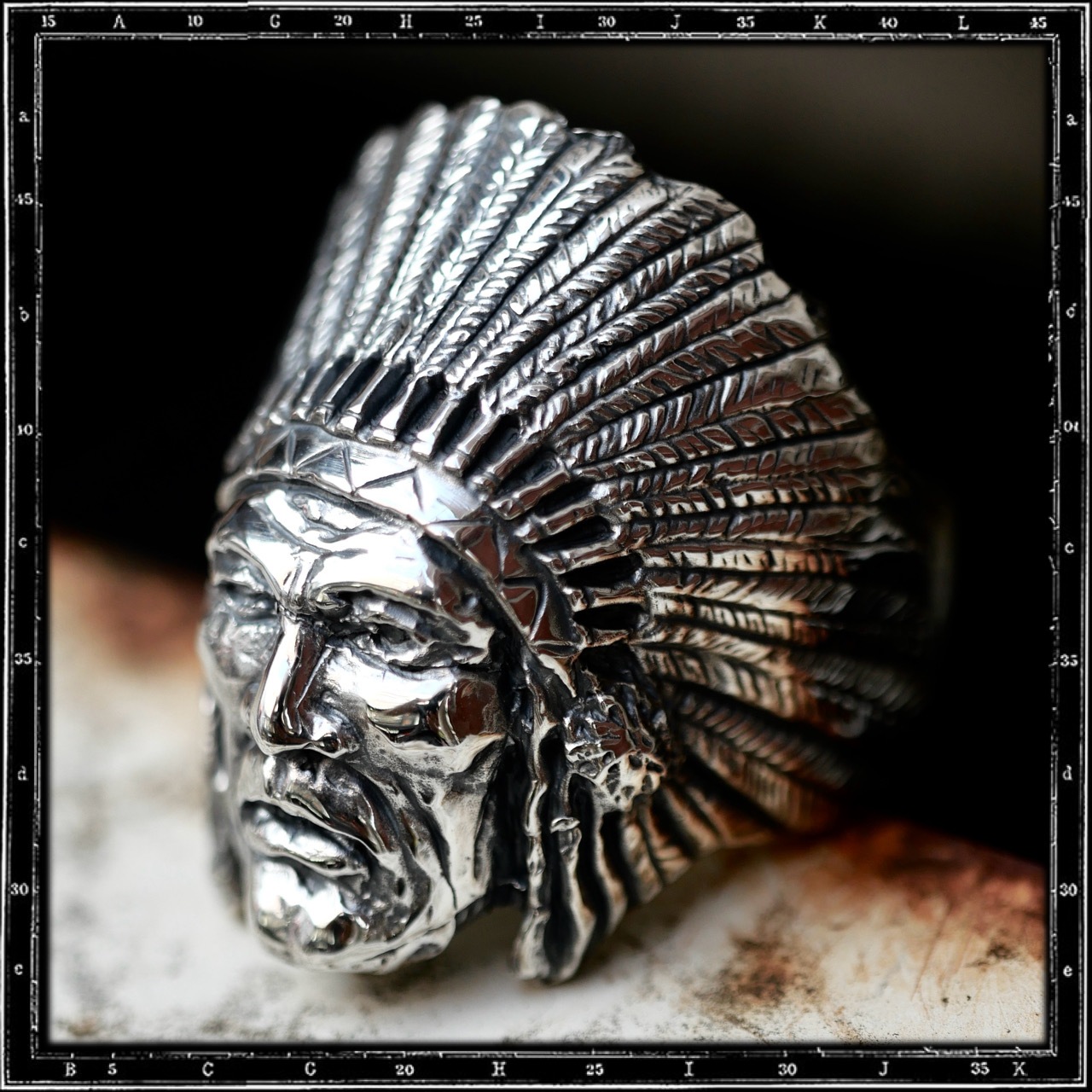 INDIAN CHIEF RING