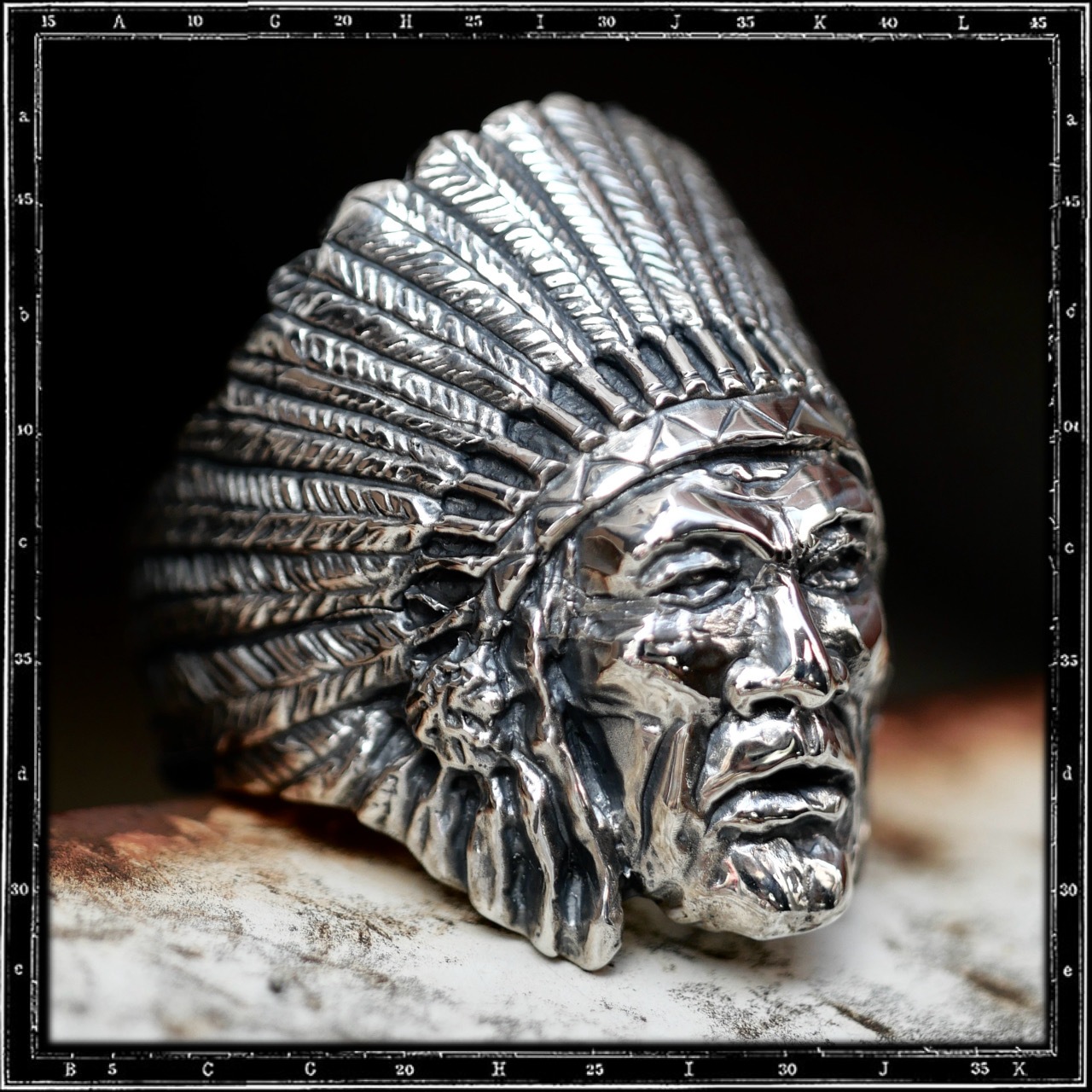 INDIAN CHIEF RING