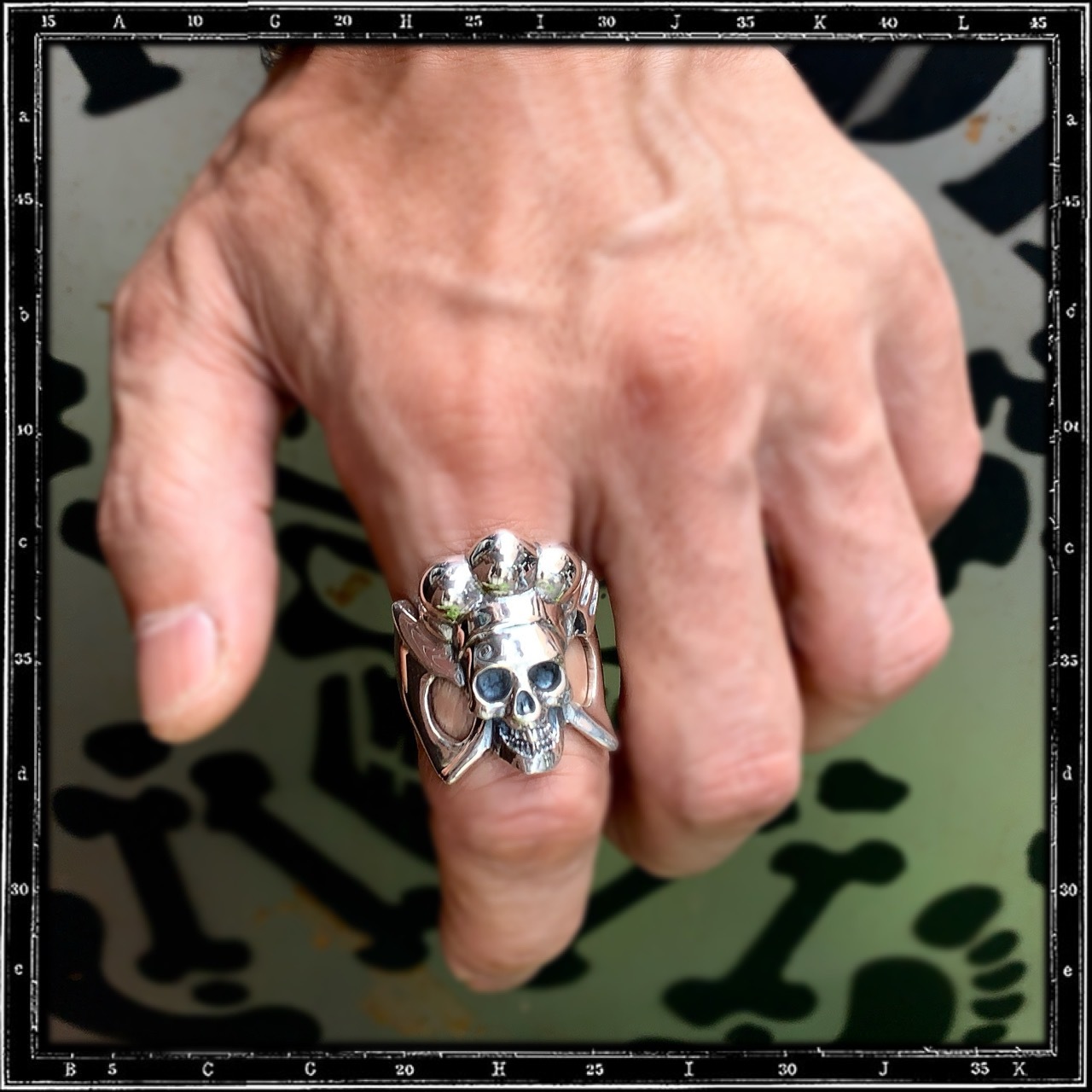CHIEF SKULL RING