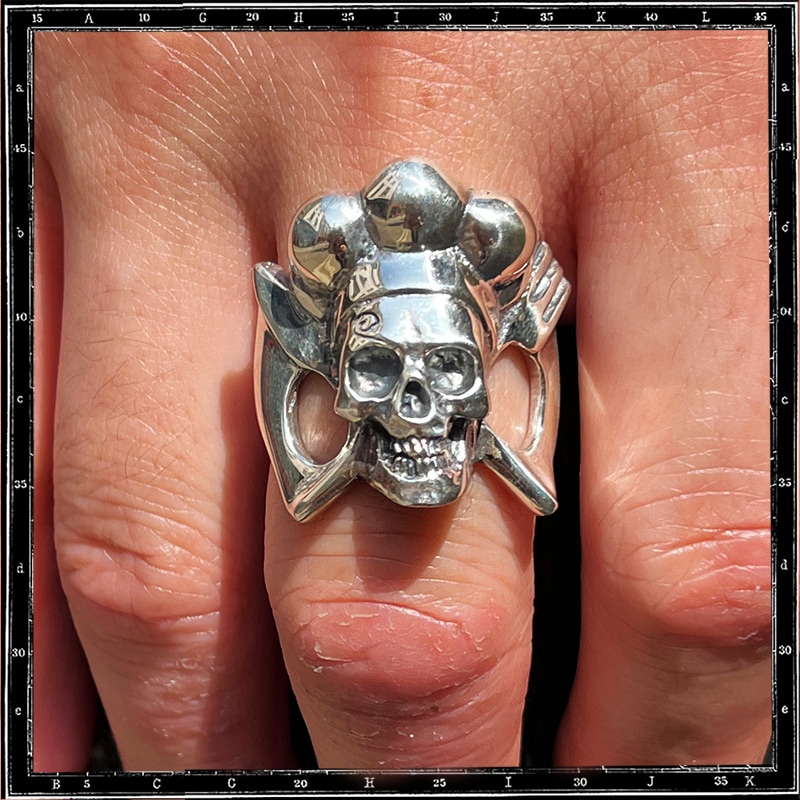CHIEF SKULL RING