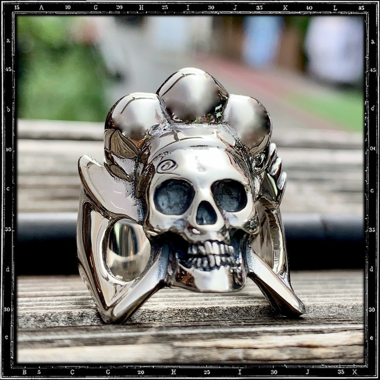 CHIEF SKULL RING