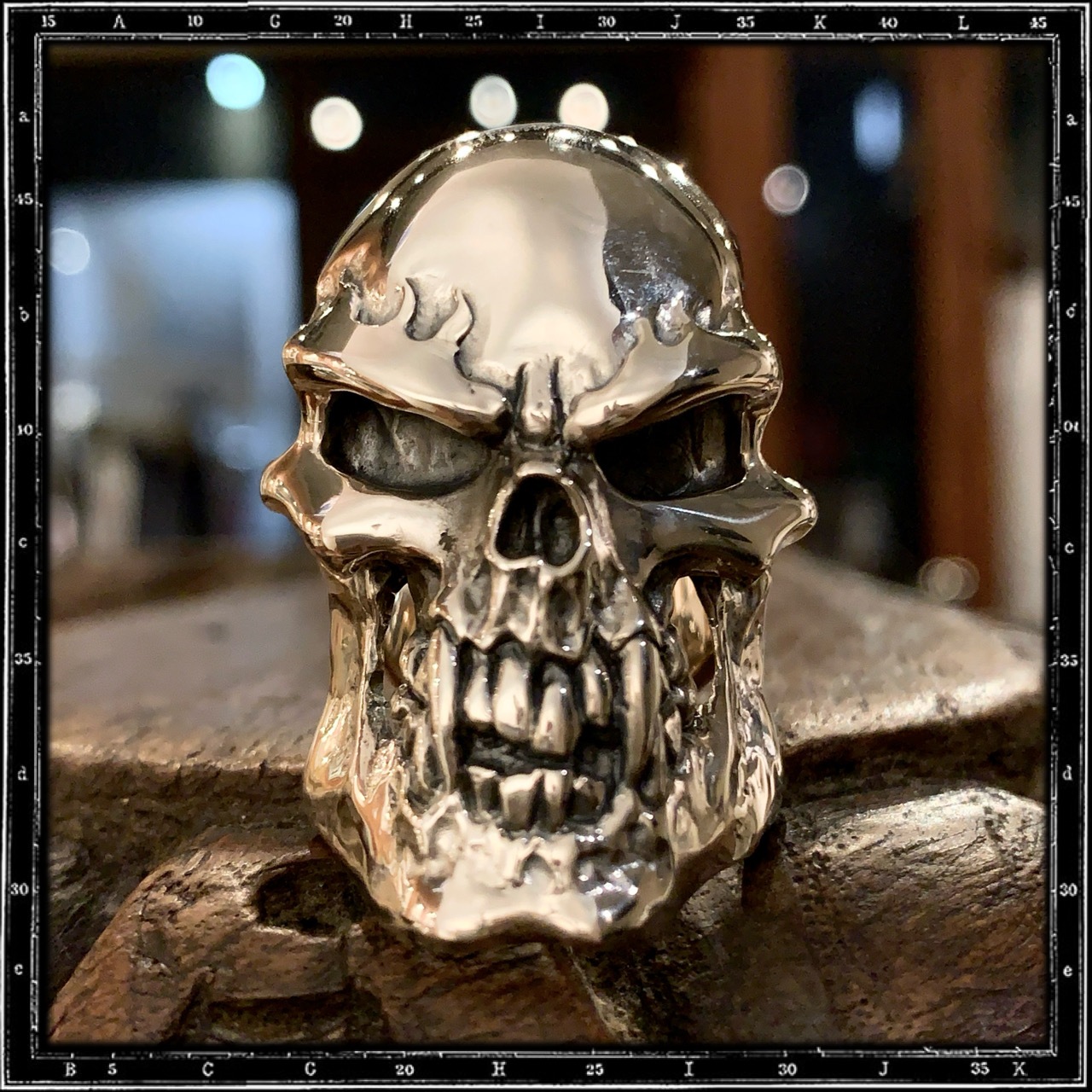 PSYCHO S.O.B. SKULL RING