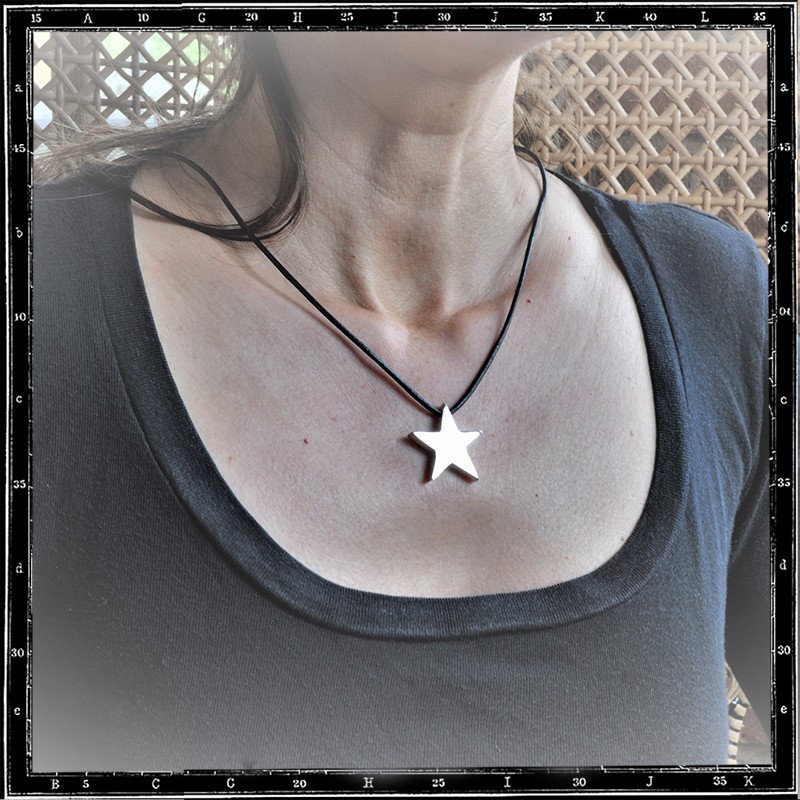 FAT STAR PENDANT - LARGE