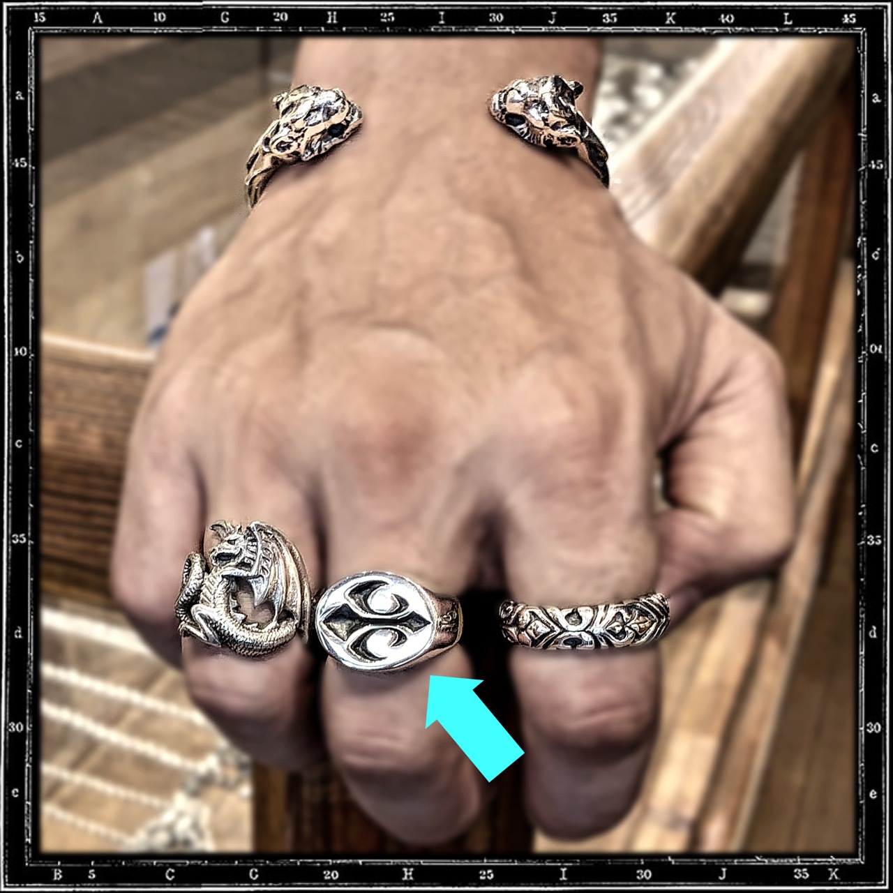 クレイジーピッグ ヘビー フルール PIG リング CRAZY ド リス 格安通販 クレイジーピッグ PIG CRAZY 指輪 DESIGNS PIG CRAZY リング