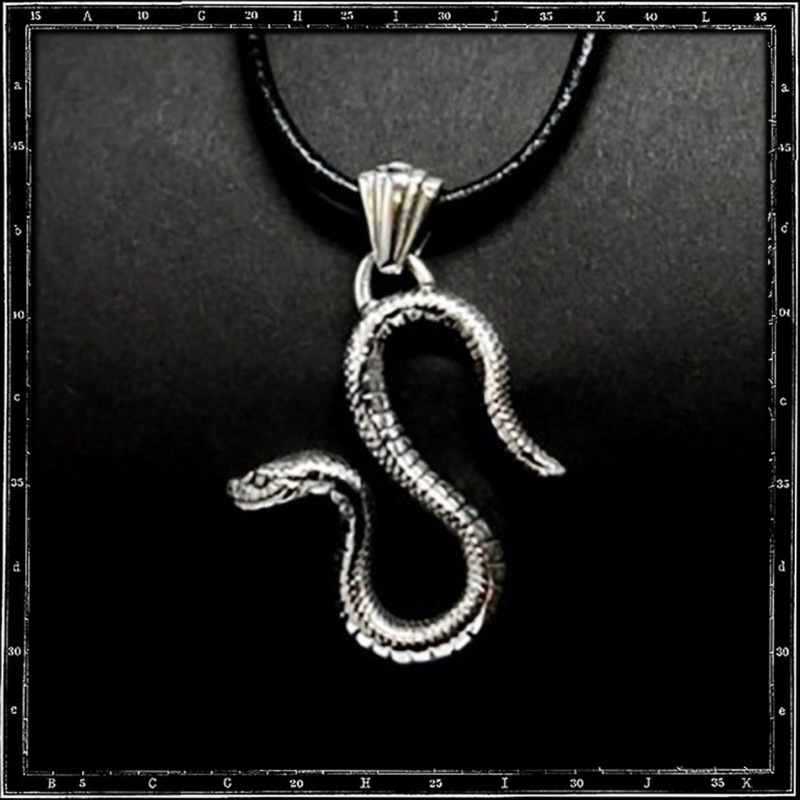 S SNAKE PENDANT - SMALL