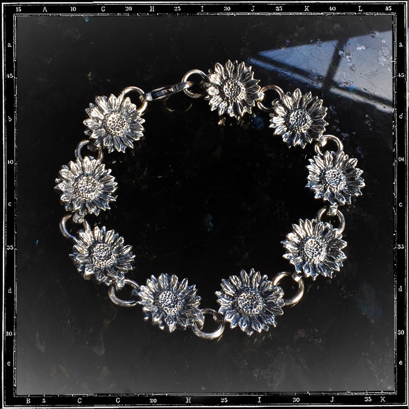 SUNFLOWER LINK BRACELET
