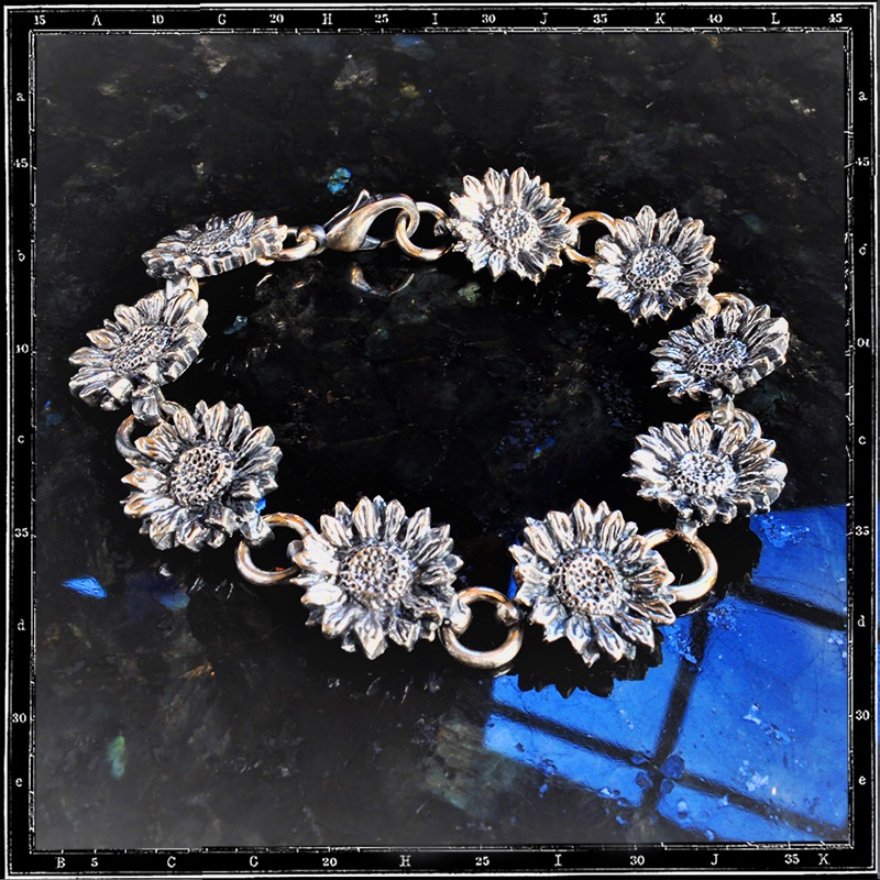 SUNFLOWER LINK BRACELET
