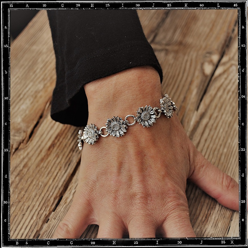 SUNFLOWER LINK BRACELET