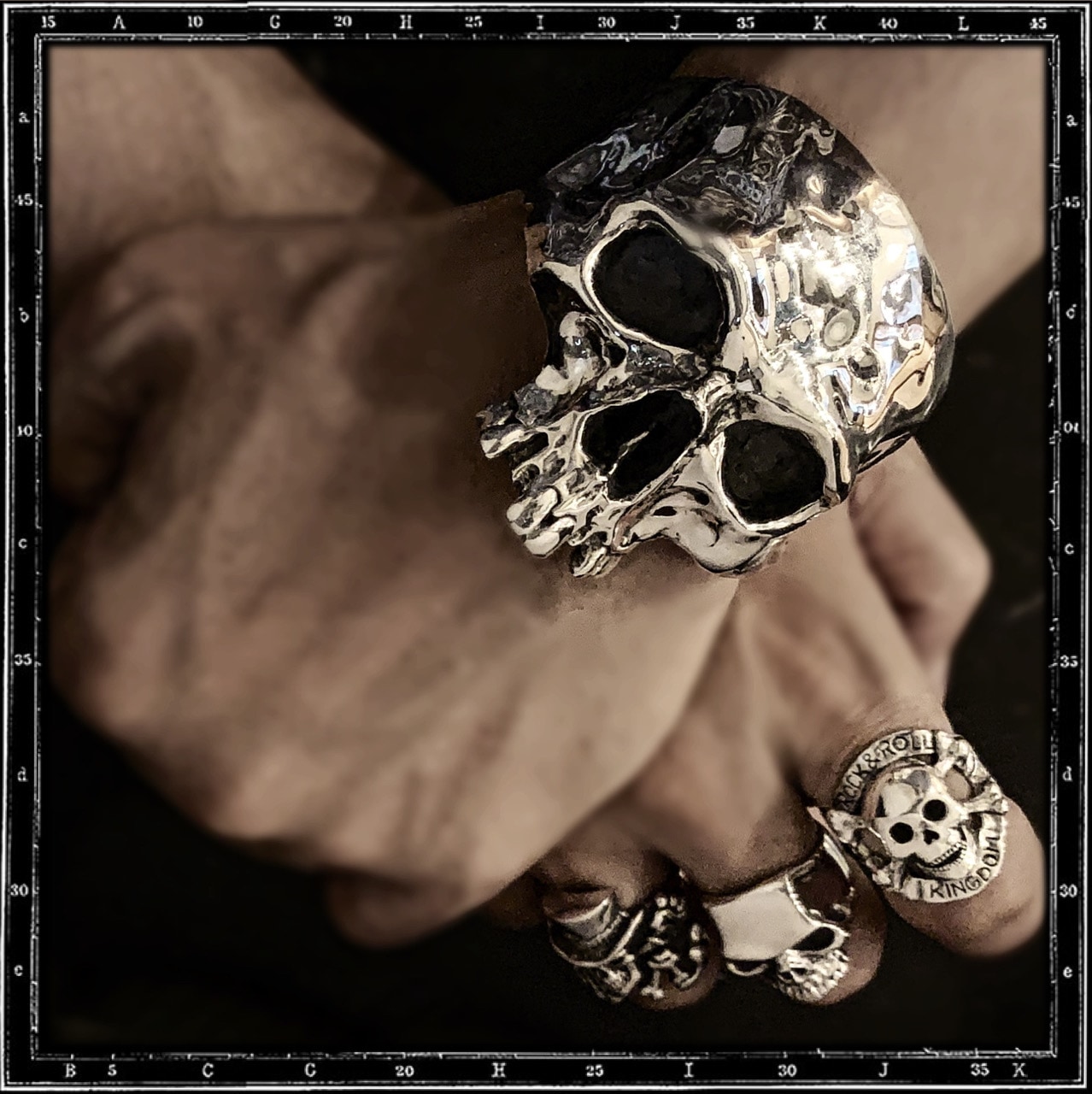 PLAYGE スカルビーズ　playge PLAYGE スカルビーズ playge