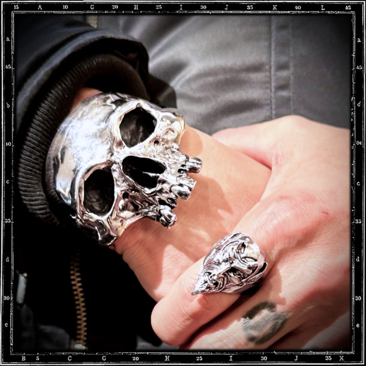 XL SKULL BRACELET | クレイジーピッグ公式オンラインストア
