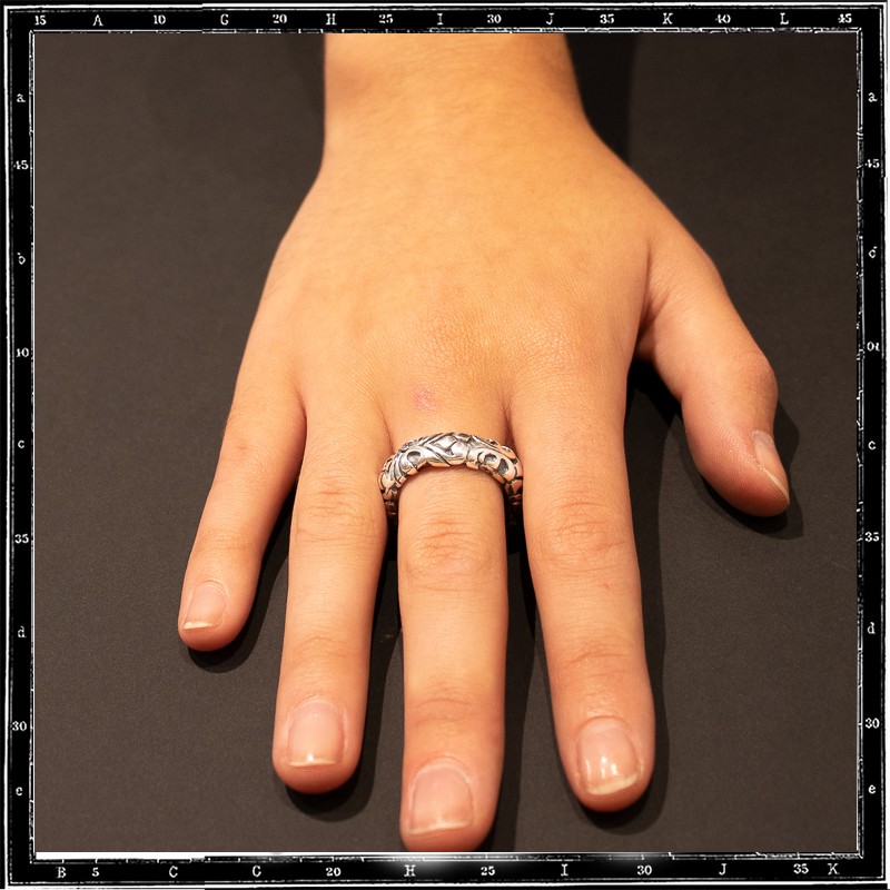 TUDOR WHOLE BAND RING - LARGE / JP21 ONLY