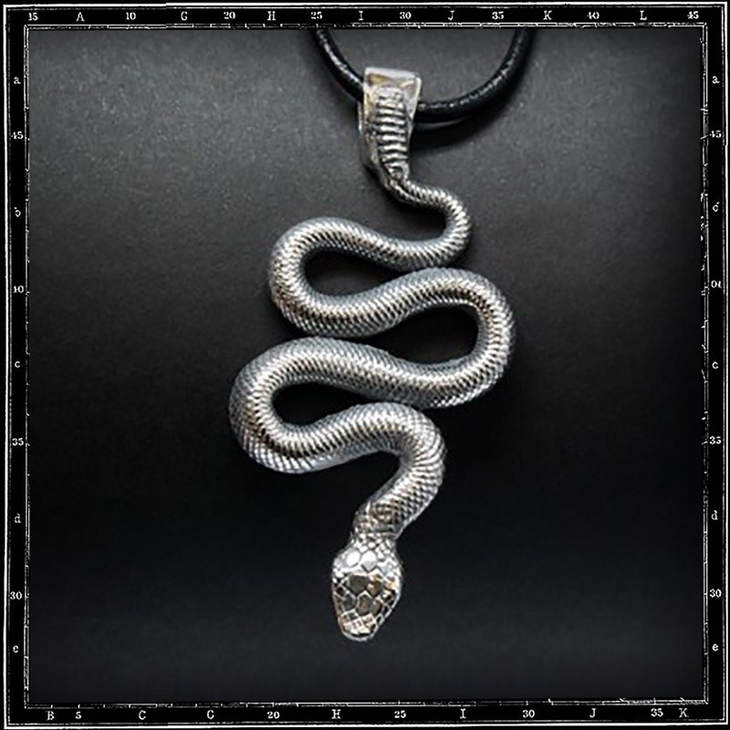 LARGE SNAKE PENDANT