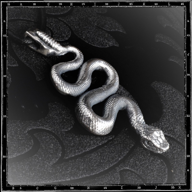 LARGE SNAKE PENDANT