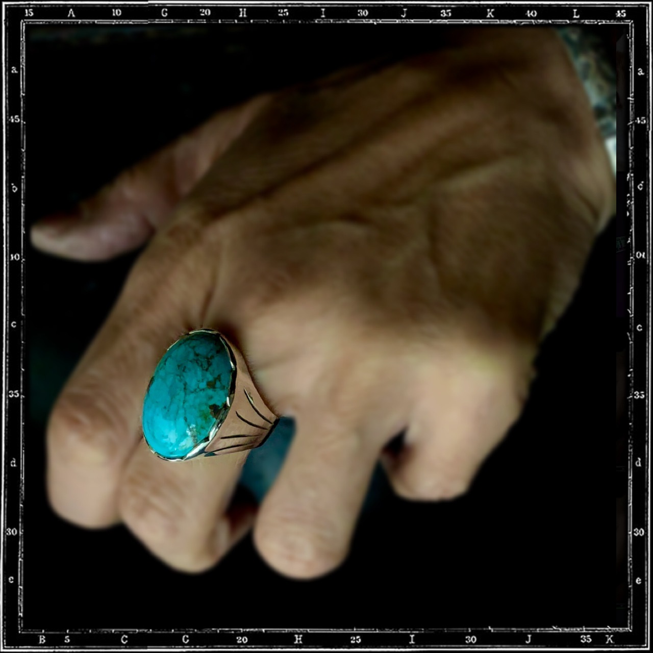 WOODSTOCK STONE RING