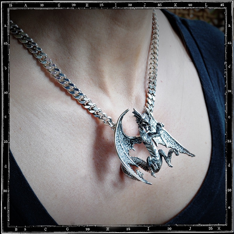LARGE DRAGON PENDANT