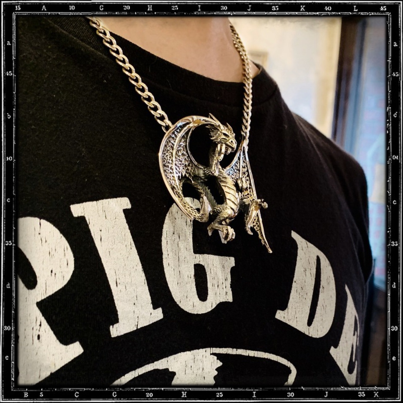 LARGE DRAGON PENDANT