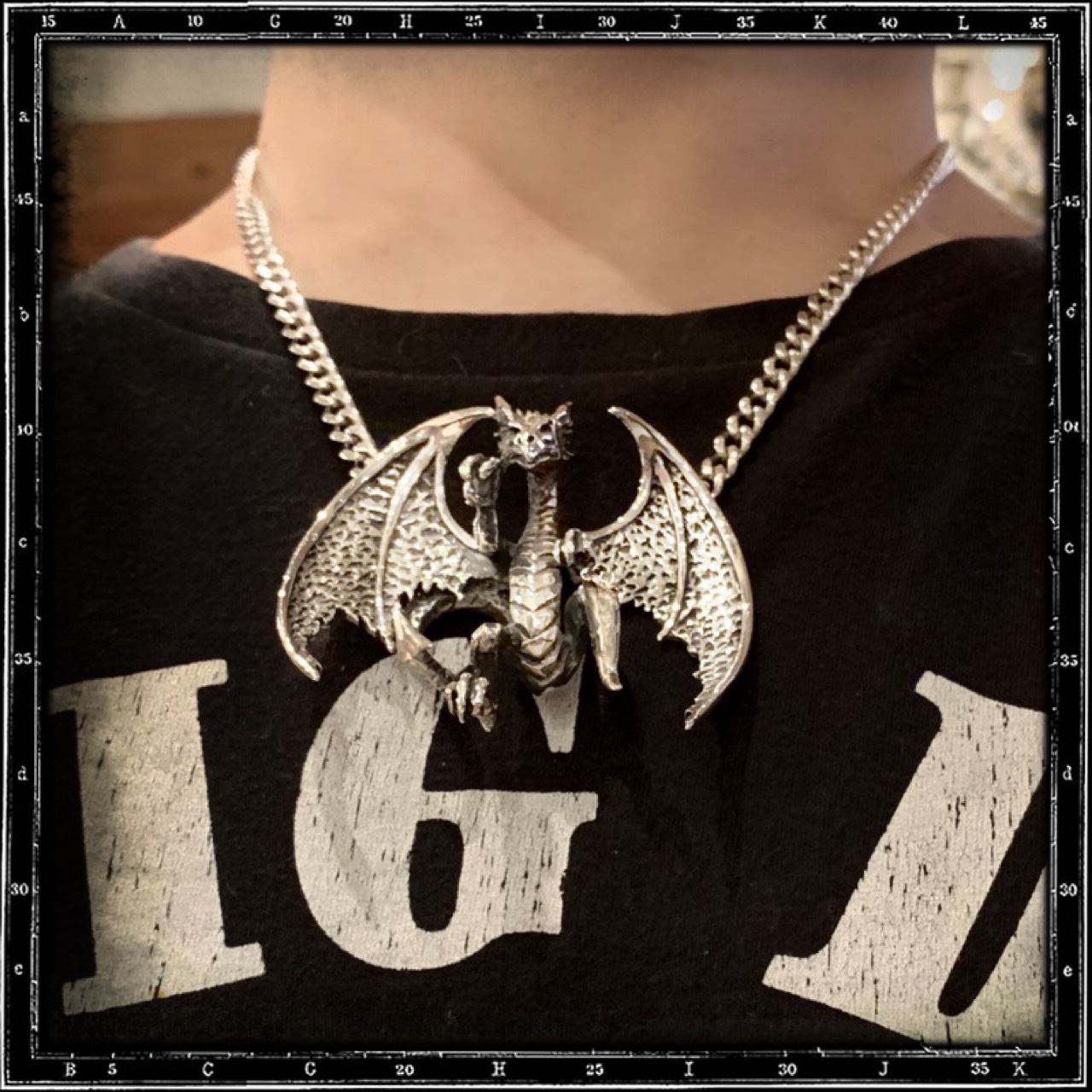 LARGE DRAGON PENDANT