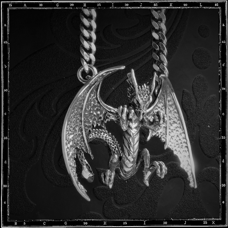 LARGE DRAGON PENDANT