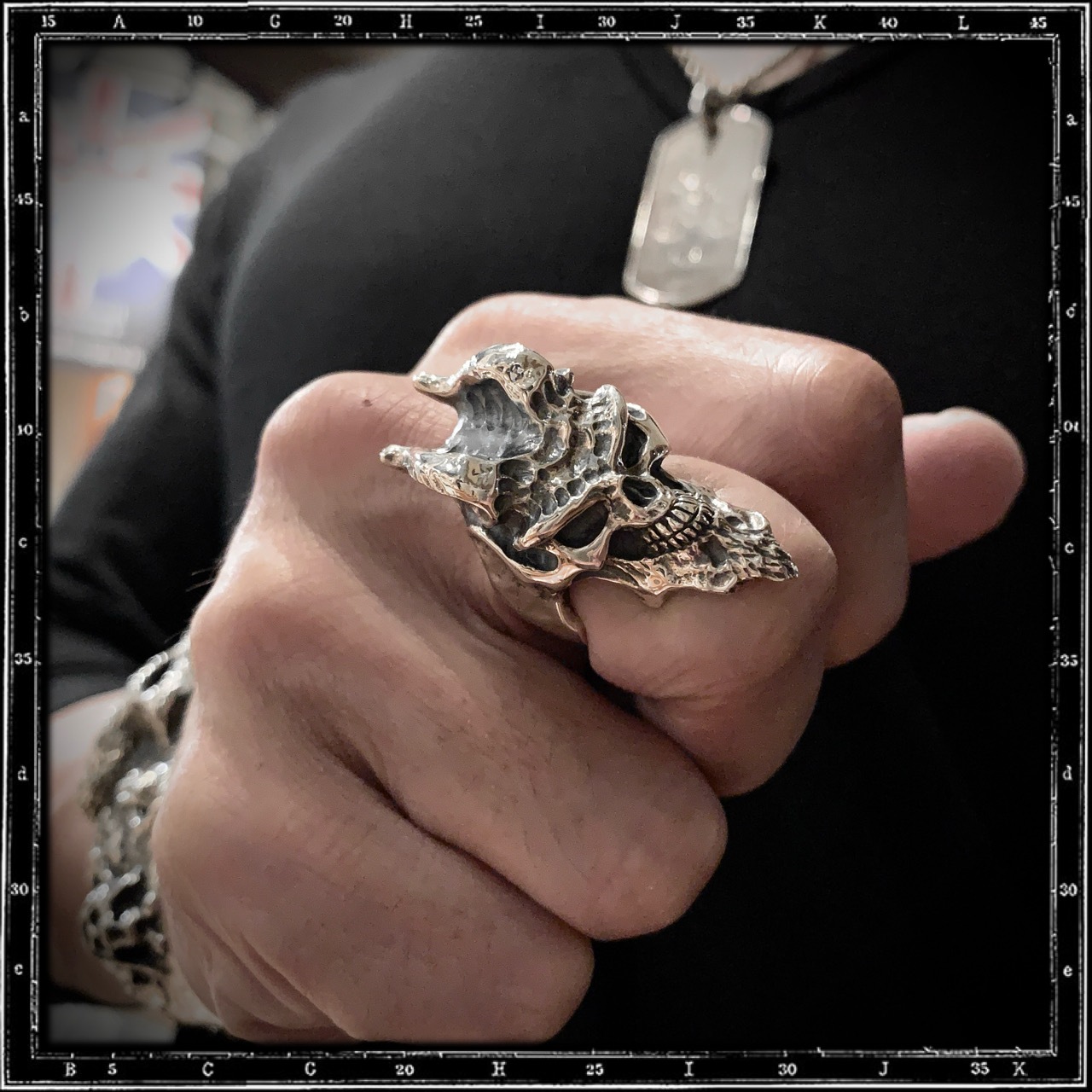 DEMON SKULL RING