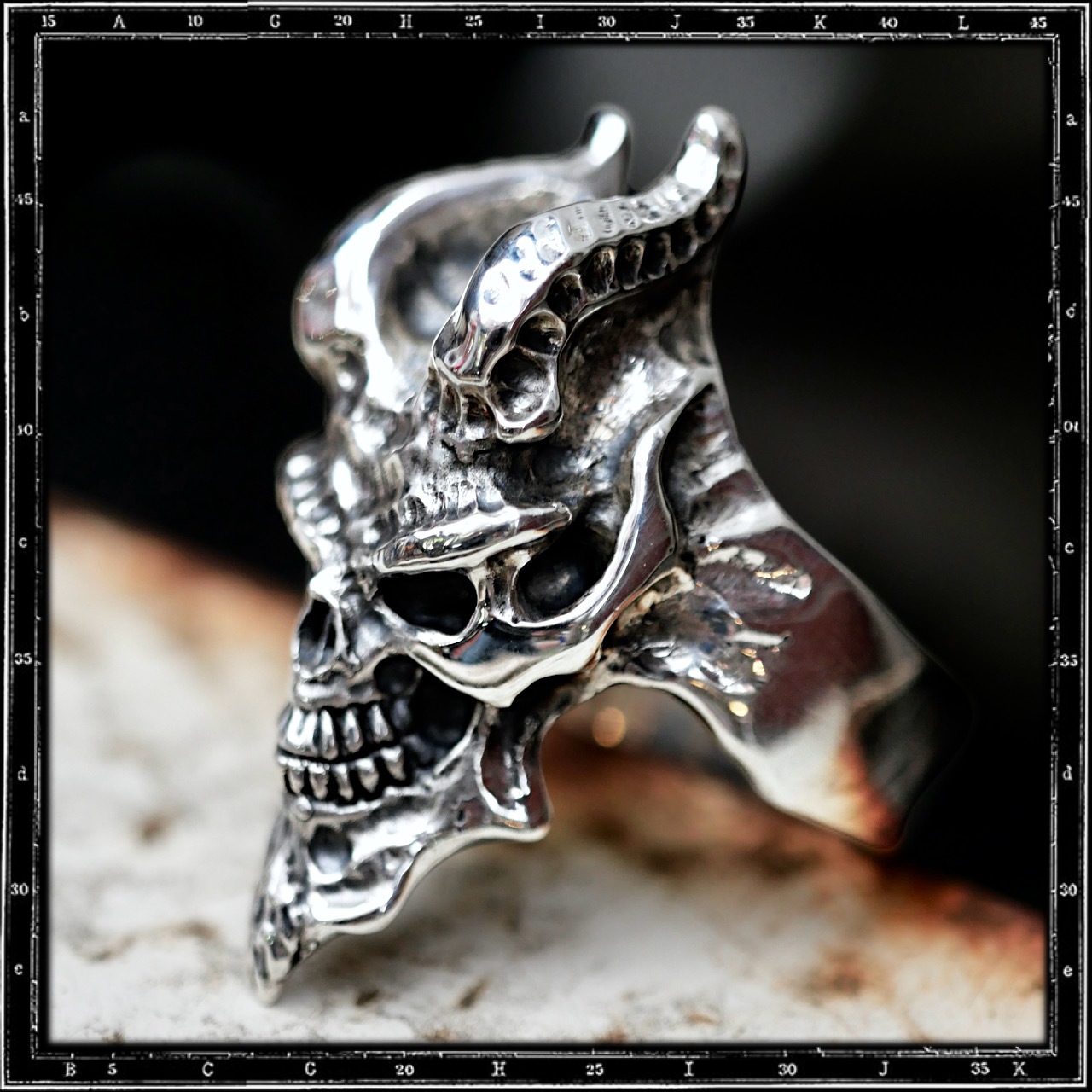 DEMON SKULL RING