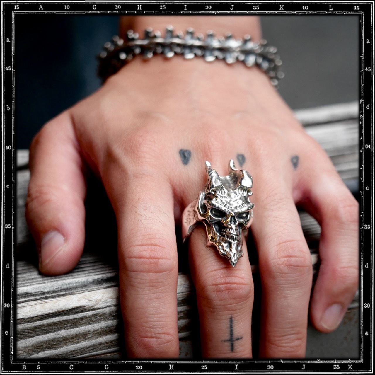 DEMON SKULL RING