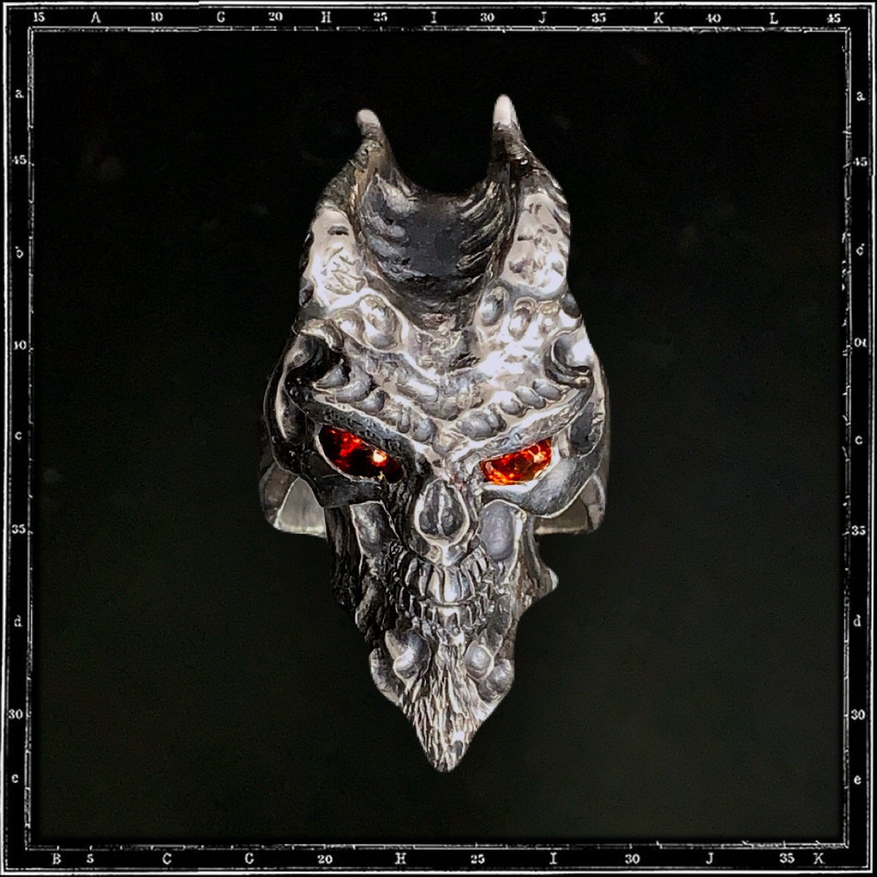 DEMON SKULL RING