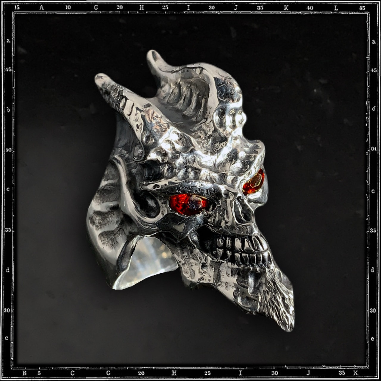 DEMON SKULL RING