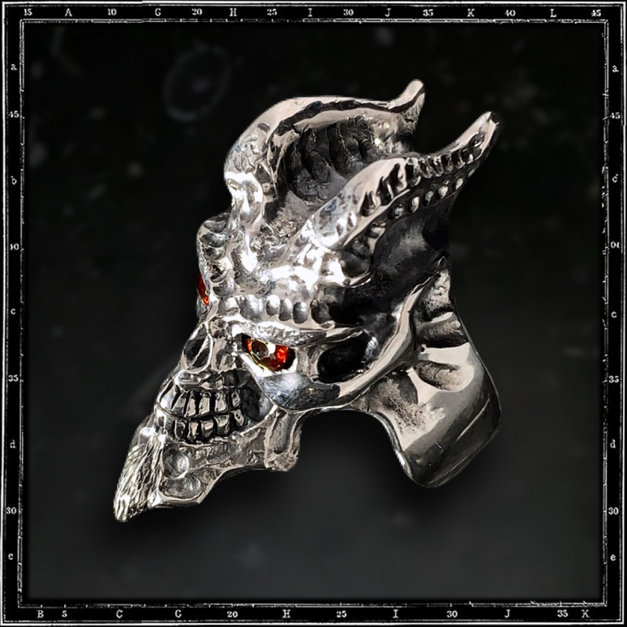 DEMON SKULL RING