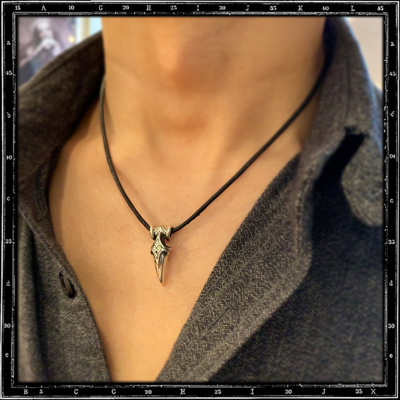 TRIBAL TOOTH PENDANT