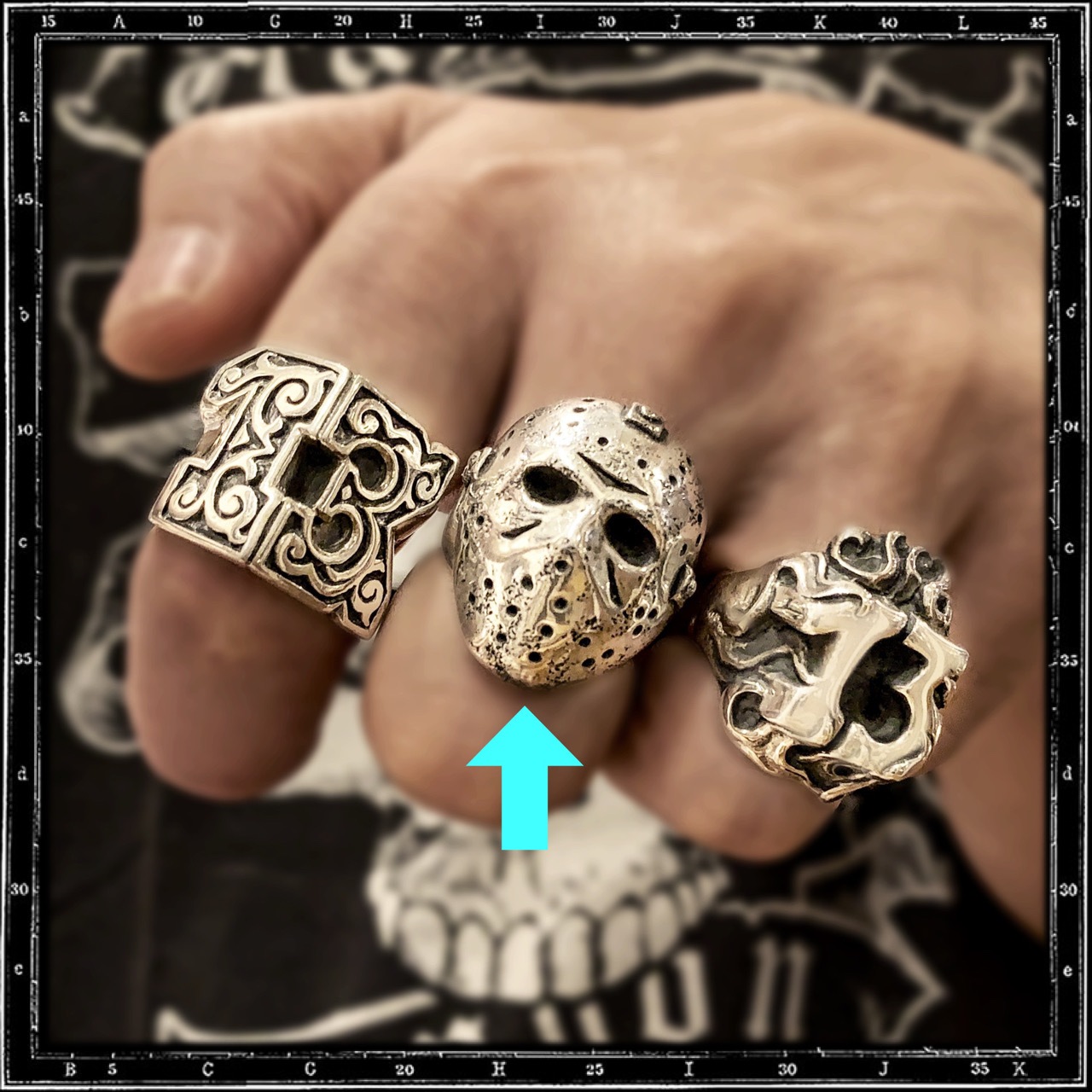 JASON FRIDAY THE 13TH RING