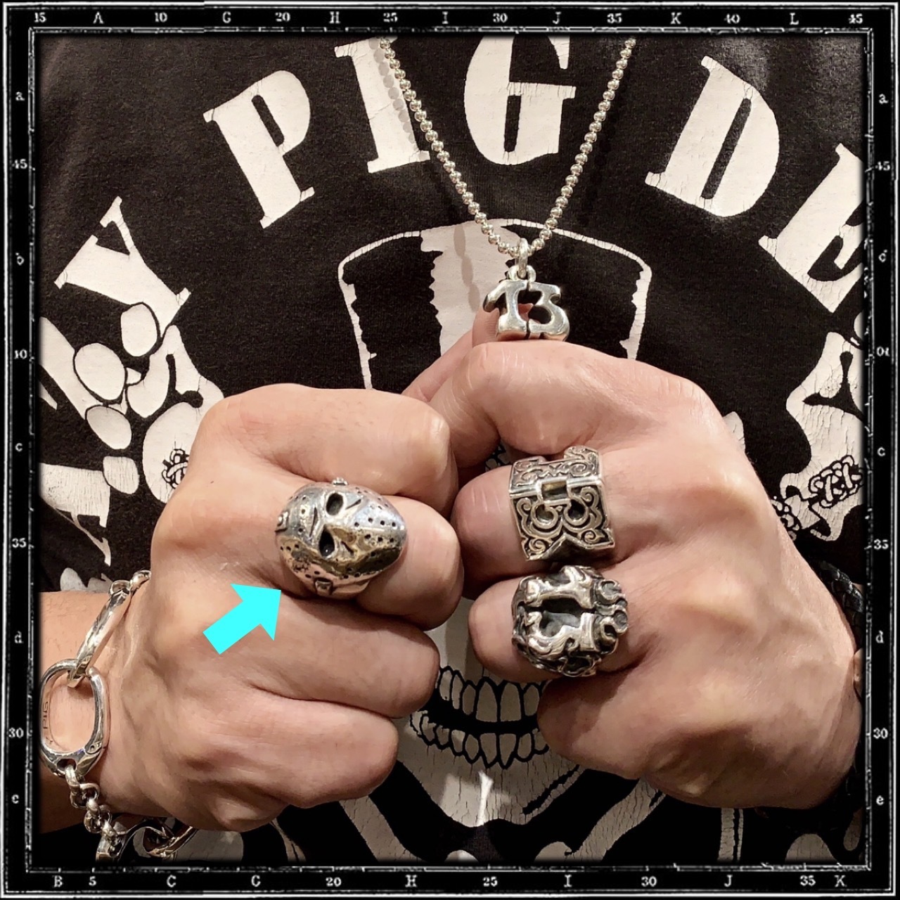 JASON FRIDAY THE 13TH RING