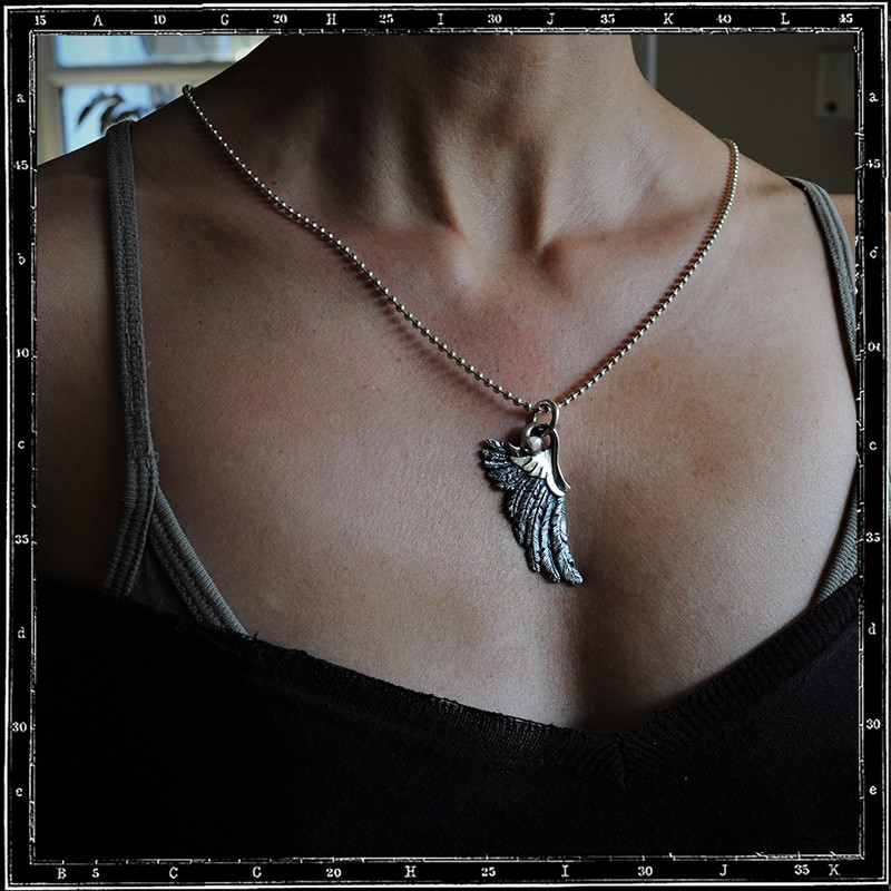 TUDOR WING PENDANT