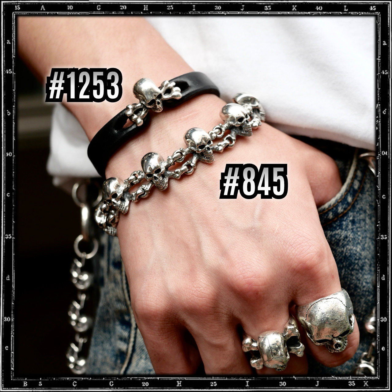 SKULL & CROSSBONES BRACELET
