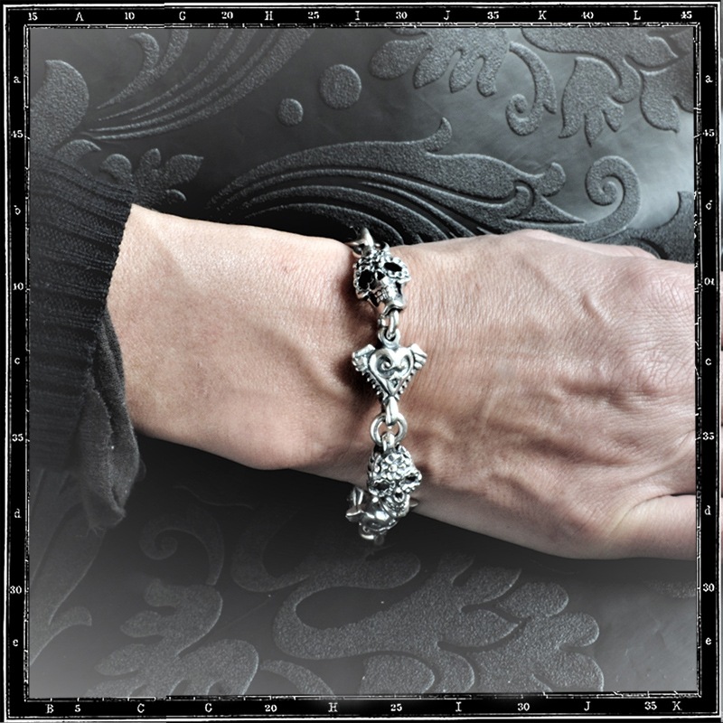 MARIACHI MEXICAN SKULL BRACELET