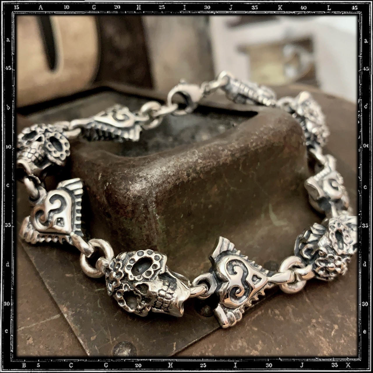 MARIACHI MEXICAN SKULL BRACELET